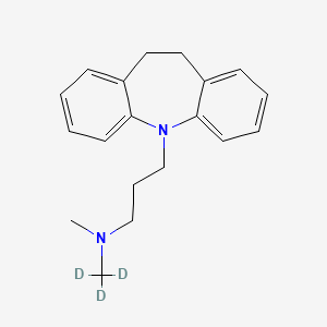molecular formula C19H21D3N2·HCl B602475 Imipramine-d3 CAS No. 112898-42-7