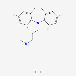 molecular formula C19H21D4ClN2 B602478 Imipramine-2,4,6,8-d4 Hydrochloride CAS No. 61361-33-9