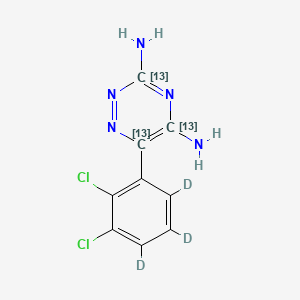 Lamotrigine-13C3,d3