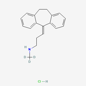 molecular formula C19D3H19C1N B602513 盐酸去甲替林-d3 CAS No. 203784-52-5