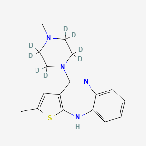 molecular formula C17H12D3N4S B602515 Olanzapine-d8 CAS No. 1093380-13-2