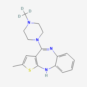 molecular formula C17H20N4S B602520 Olanzapine-d3 CAS No. 786686-79-1