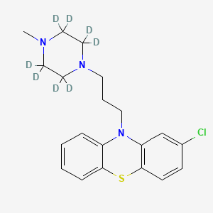 molecular formula C20H24ClN3S B602521 Prochlorperazine D8 