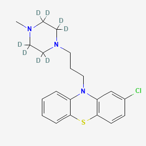 molecular formula C20H16ClD8N3S B602521 Prochlorperazine D8 CAS No. 1215641-01-2