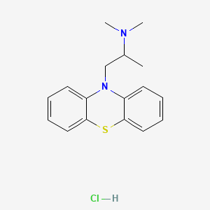 molecular formula C17H17D3N2S·HCl B602523 Promethazine hydrochloride CAS No. 1435933-86-0