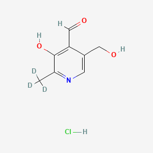 molecular formula C8H6NO3D3·HCl B602526 Pyridoxal-d3 Hydrochloride CAS No. 1173023-49-8