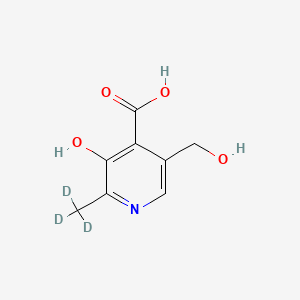 molecular formula C8H9NO4 B602533 4-Pyridoxic Acid-d3 