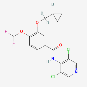 molecular formula C17H14Cl2F2N2O3 B602539 Roflumilast-d3 CAS No. 1189992-00-4