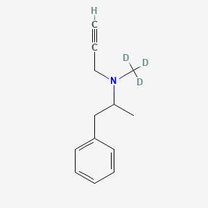 molecular formula C13H14D3N B602546 rac Deprenyl-d3 CAS No. 1189731-50-7