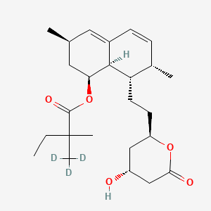 molecular formula C25H35D3O5 B602553 Simvastatin-d3 CAS No. 1002347-61-6