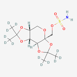 molecular formula C12H21NO8S B602562 Topiramate-d12 CAS No. 1279037-95-4