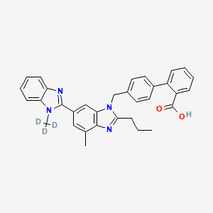 molecular formula C33H30N4O2 B602563 Telmisartan-d3 CAS No. 1189889-44-8
