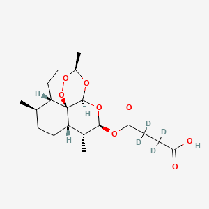 molecular formula C19H24O8D4 B602573 Artesunate-d4 CAS No. 1316753-15-7