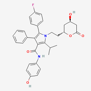 molecular formula C33H28FN2O5D5 B602579 4-Hydroxy Atorvastatin Lactone CAS No. 265989-49-9