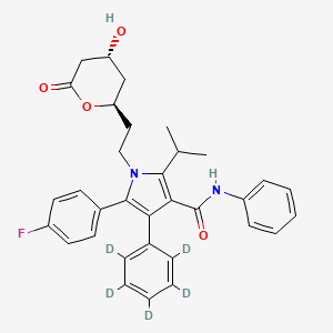 molecular formula C33H33FN2O4 B602580 Atorvastatin-d5 Lactone 