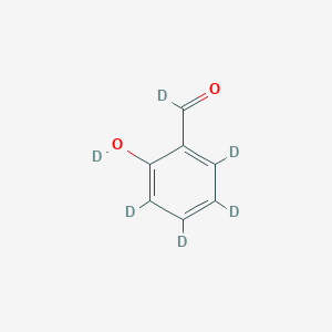 molecular formula C7D6O3 B602582 2-Hydroxybenzoic Acid-d6 CAS No. 285979-87-5