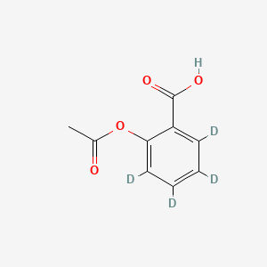 molecular formula CH3COOC6D4COOH B602586 Acetylsalicylic Acid-d4 CAS No. 97781-16-3