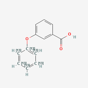 molecular formula C7[13C]6H10O3 B602587 3-Phenoxy-13C6 Benzoic Acid CAS No. 1793055-05-6
