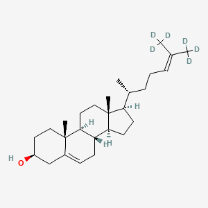 molecular formula C27H38D6O B602601 Desmosterol-d6 CAS No. 1246298-67-8