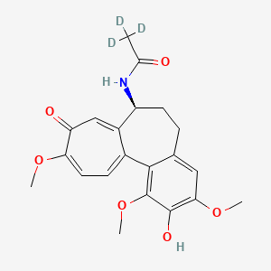 B602611 2-Demethyl Colchicine-d3 CAS No. 1217630-52-8