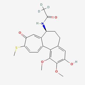 molecular formula C21H20NO5SD3 B602613 3-Demethyl Thiocolchicine-d3 CAS No. 1246818-03-0