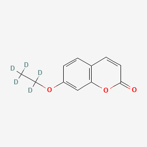 molecular formula C11H10O3 B602617 7-Ethoxycoumarin-d5 CAS No. 1189956-39-5