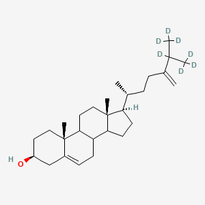 Ergosta-5,24(28)-dien-25,26,26,26,27,27,27-d7-3beta-ol