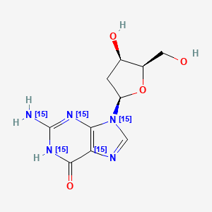 2'-Deoxyguanosine-15N5