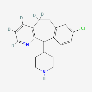 molecular formula C19H19ClN2 B602666 Desloratadine-d5 CAS No. 1020719-34-9