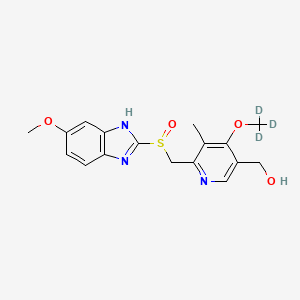 molecular formula C17H19N3O4S B602693 5-Hydroxy Omeprazole-(Pyridyl)-d3 CAS No. 1189882-58-3