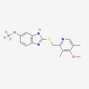 molecular formula C17H16D3N3O2S B602696 Omeprazole-d3 Sulfide CAS No. 922730-98-1