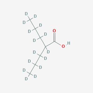 molecular formula C8HD15O2 B602698 2-Propylpentanoic-D15 acid CAS No. 362049-65-8
