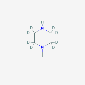 molecular formula C5H12N2 B602703 1-Methylpiperazine-2,2,3,3,5,5,6,6-d8 CAS No. 917358-65-7