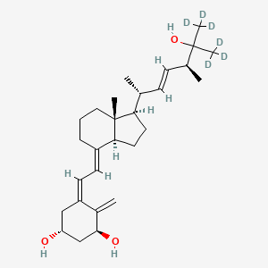 molecular formula C28H38D6O3 B602752 1α，25-二羟基 VD2-D6 CAS No. 216244-04-1