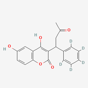 molecular formula C19H11O5D5 B602753 7-羟基华法林-d5 CAS No. 94820-64-1