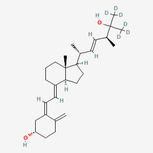 molecular formula C28H38D6O2 B602757 25-Hydroxy VD2-D6 CAS No. 1262843-46-8