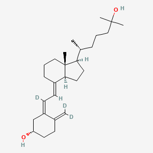 molecular formula C27H41O2D3 B602758 Calcifediol-d3 CAS No. 1262843-45-7