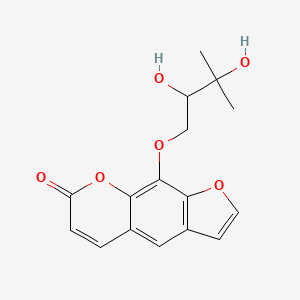 molecular formula C16H16O6 B602770 (±)-Heraclenol CAS No. 139079-42-8
