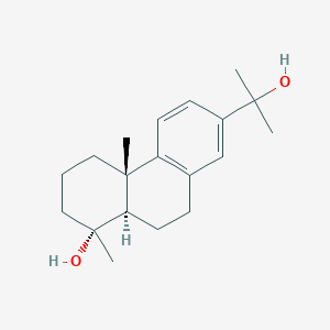 molecular formula C19H28O2 B602779 18-Norabieta-8,11,13-triene-4,15-diol 