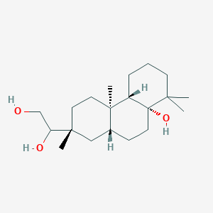 molecular formula C20H36O3 B602798 Erythroxytriol P 