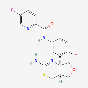 molecular formula C18H16F2N4O2S B602832 LY2886721 CAS No. 1262036-50-9