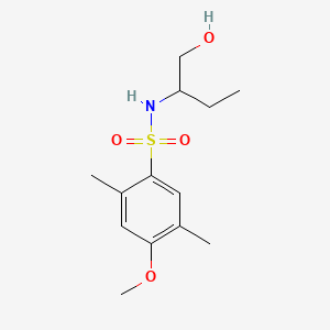 molecular formula C13H21NO4S B602960 N-[1-(hydroxymethyl)propyl]-4-methoxy-2,5-dimethylbenzenesulfonamide CAS No. 1206140-42-2