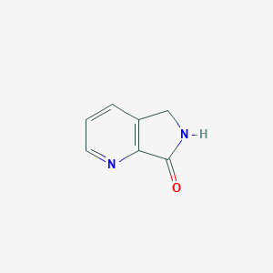 molecular formula C7H6N2O B060298 5H-pyrrolo[3,4-b]pyridin-7(6H)-one CAS No. 1211584-54-1