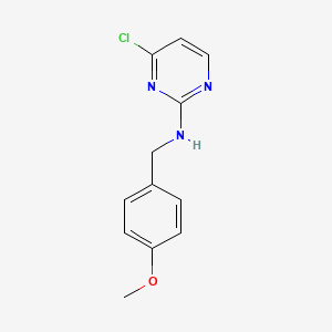 B603046 4-chloro-N-(4-methoxybenzyl)-2-pyrimidinamine CAS No. 115581-30-1
