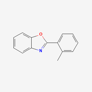 molecular formula C14H11NO B6032385 2-(2-Methylphenyl)benzoxazole CAS No. 32959-60-7