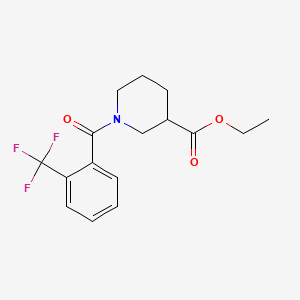 Ethyl 1-[2-(trifluoromethyl)benzoyl]-3-piperidinecarboxylate