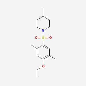 1-[(4-Ethoxy-2,5-dimethylphenyl)sulfonyl]-4-methylpiperidine