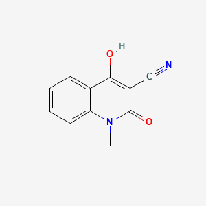 4-Hydroxy-1-methyl-2-oxo-1,2-dihydroquinoline-3-carbonitrile