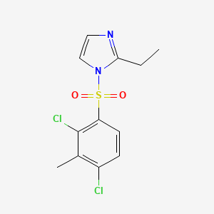 1-(2,4-dichloro-3-methylbenzenesulfonyl)-2-ethyl-1H-imidazole