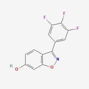 molecular formula C13H6F3NO2 B6034415 MFCD14703674 